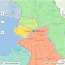 Зоны доставки на Яндекс картах